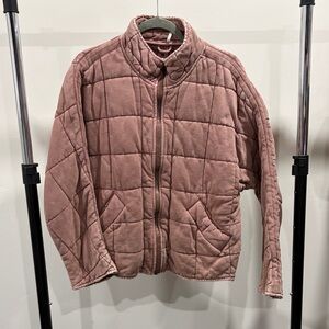 Free People Dolman Jacket Cherry Cola